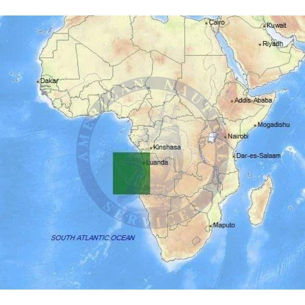 C-Map Max Chart AF-M211: Angola Coasts