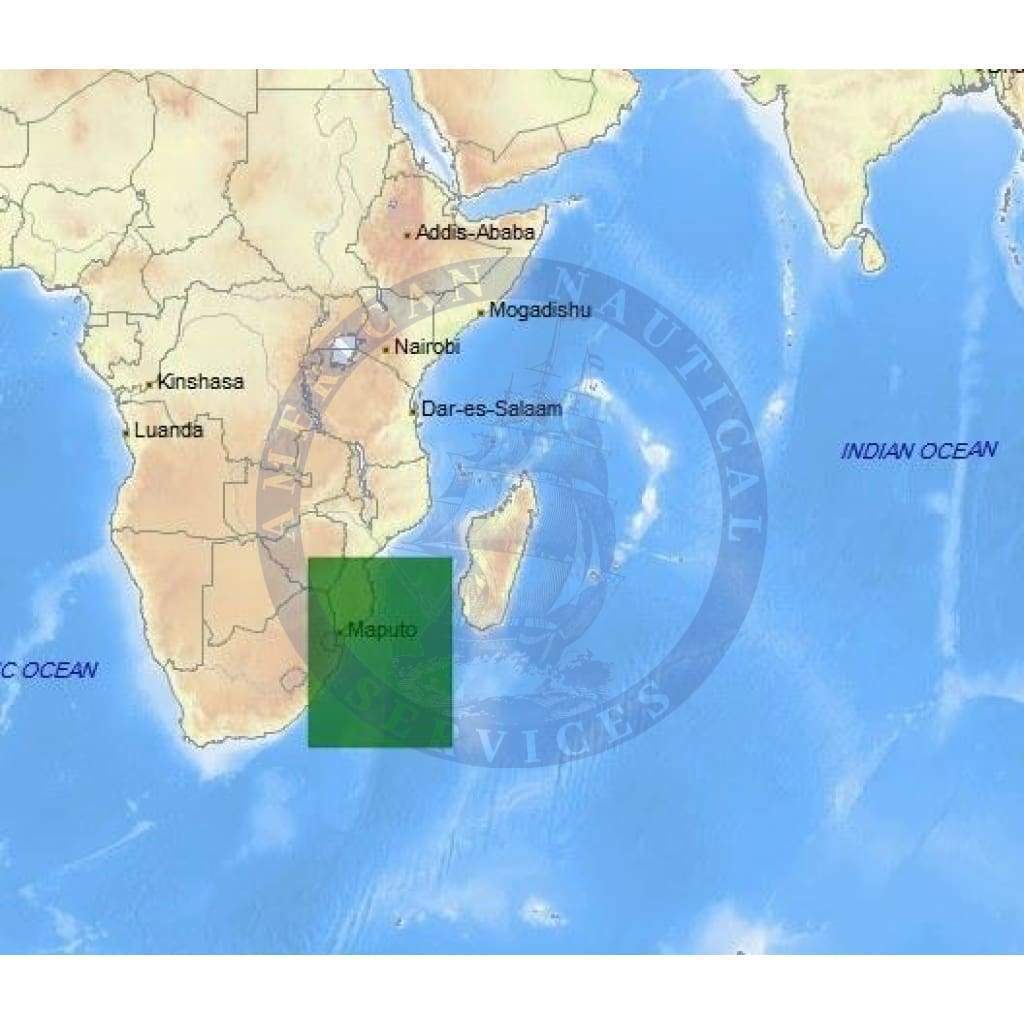 C-Map Max Chart AF-M217: Port Shepstone To Beira (Update)