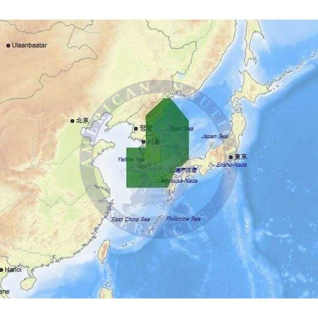 C-Map Max Chart AN-M240: Korean Peninsula East (Update)