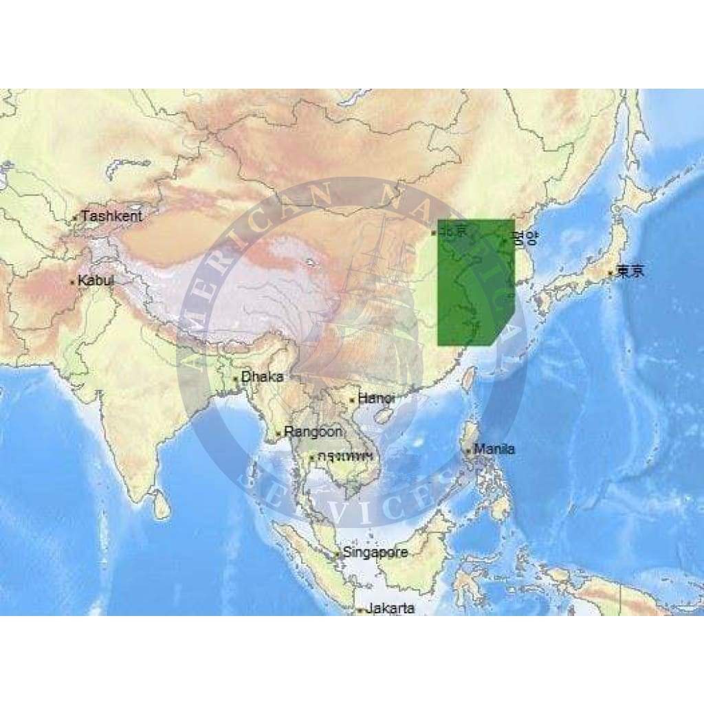 C-Map Max Chart AN-M241: Wenzhou To Yellow Sea (Update)