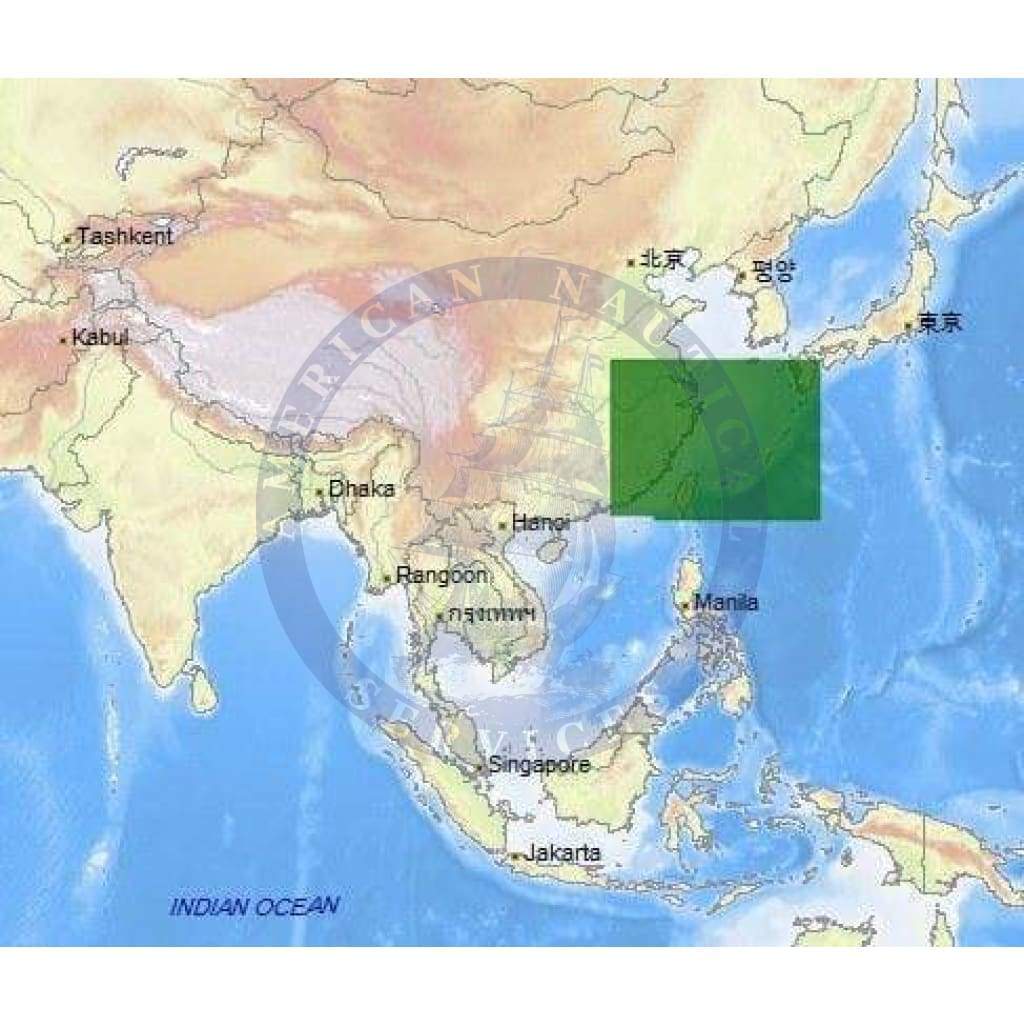 C-Map Max Chart AN-M242: Jieshi Bay To Zhounshan Island