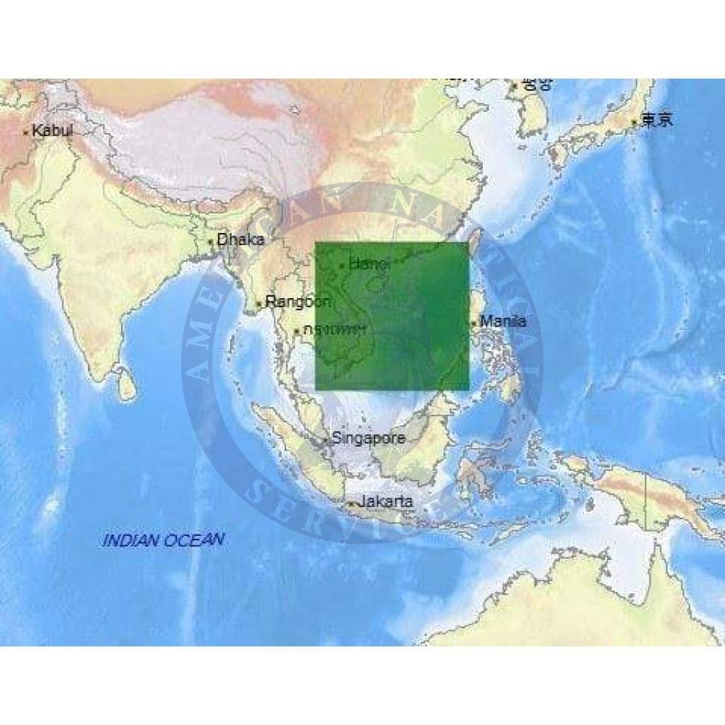 C-Map Max Chart AS-M220: Vietnam, Hainan Dao