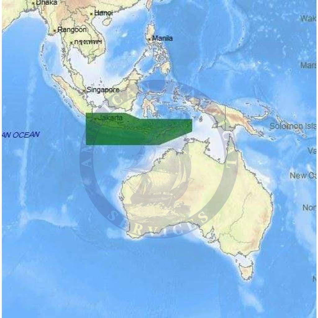 C-Map Max Chart AS-M221: Southern Indonesia