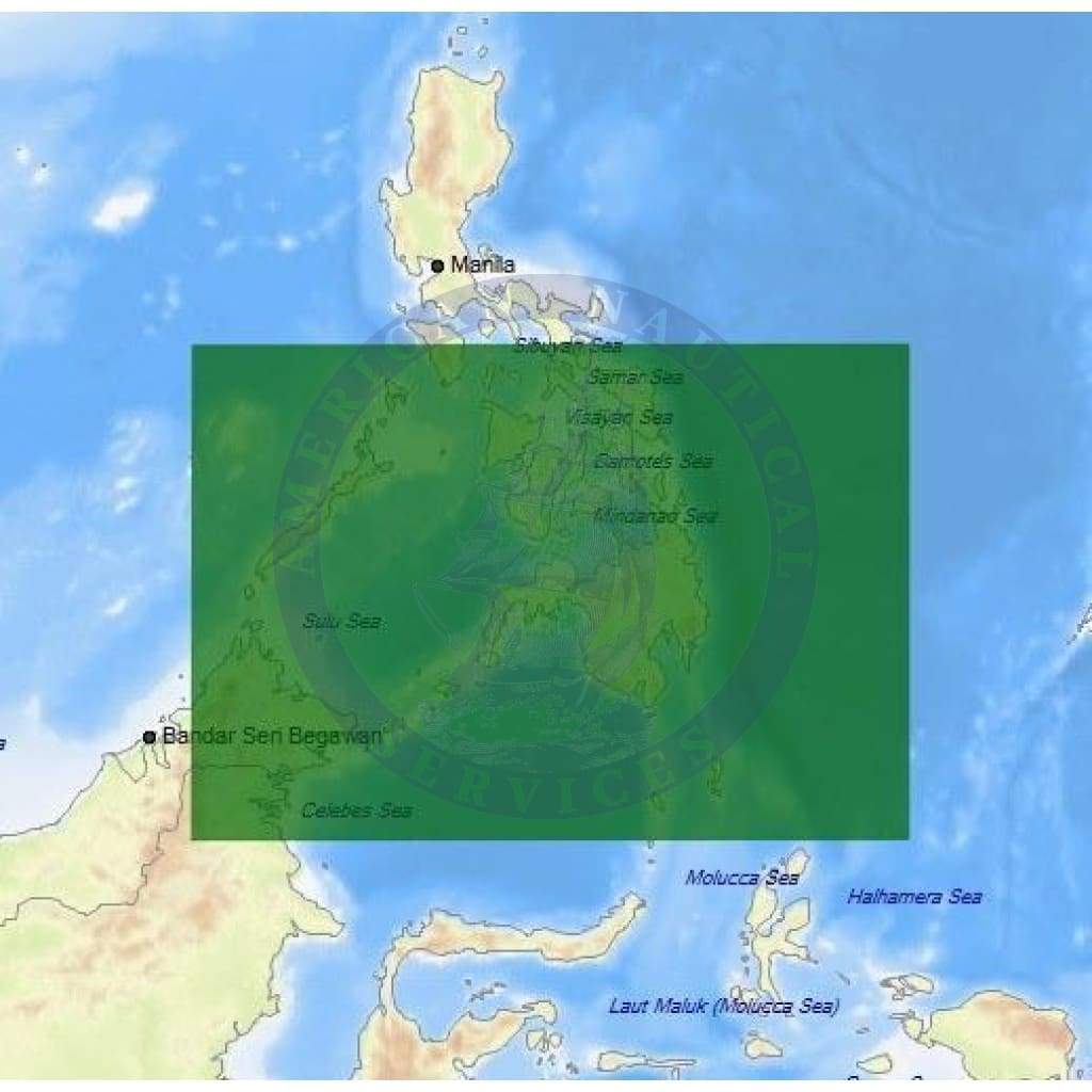 C-Map Max Chart AS-M223: Southern Philippines