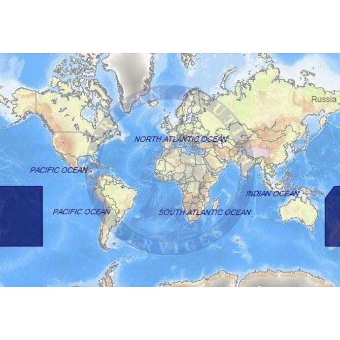 C-Map Max Chart AU-M001: New Zealand And Pacific Islands