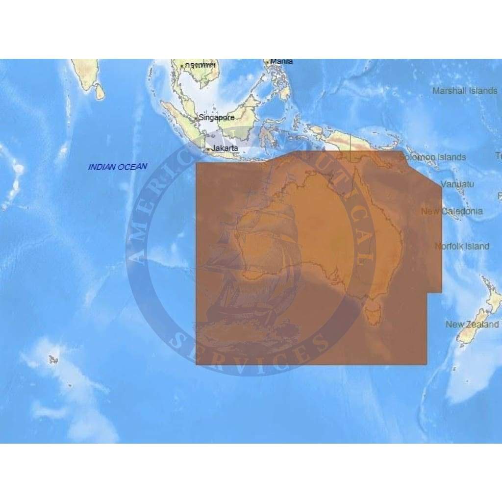 C-Map Max Chart AU-M005: Australia (Update)