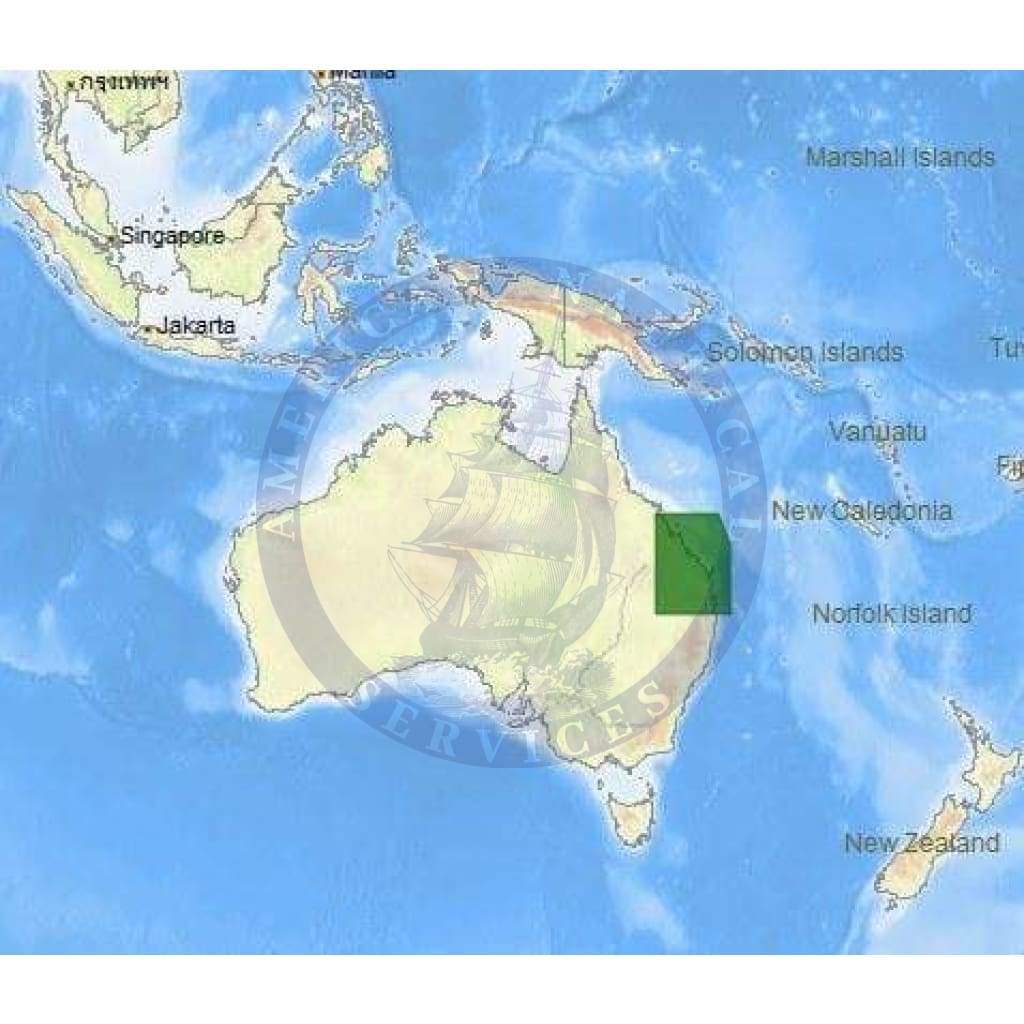 C-Map Max Chart AU-M262: Tweed River To Mackay