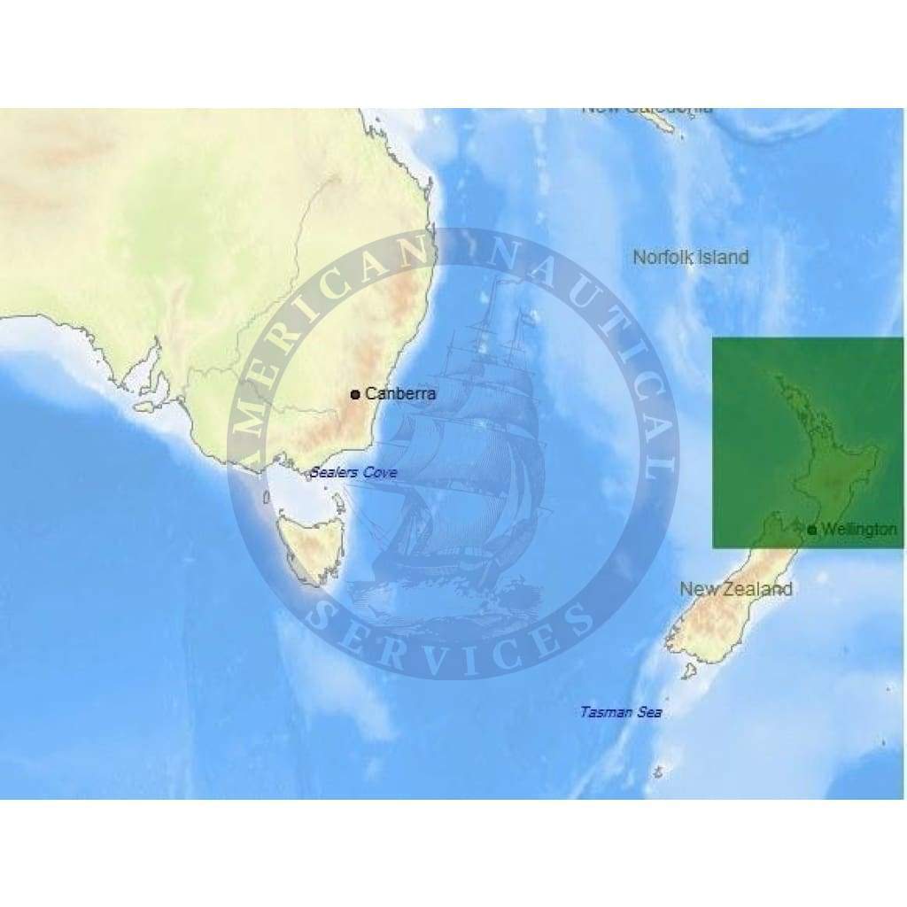 C-Map Max Chart AU-M270: New Zealand North Island