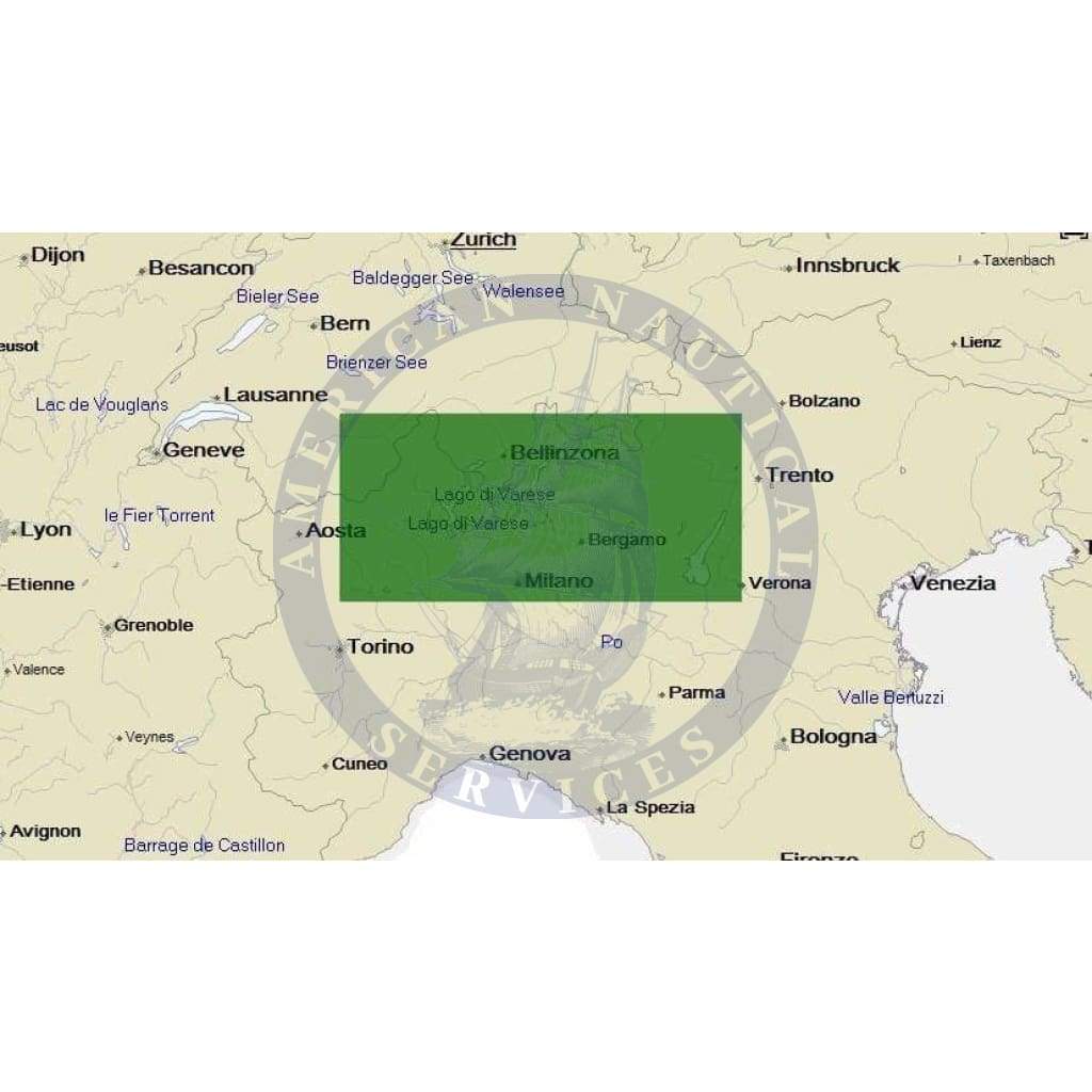 C-Map Max Chart EM-M040: Italian Lakes (Update)