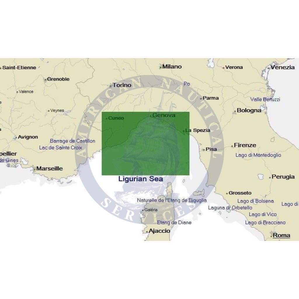 C-Map Max Chart EM-M051: Monaco To La Spezia