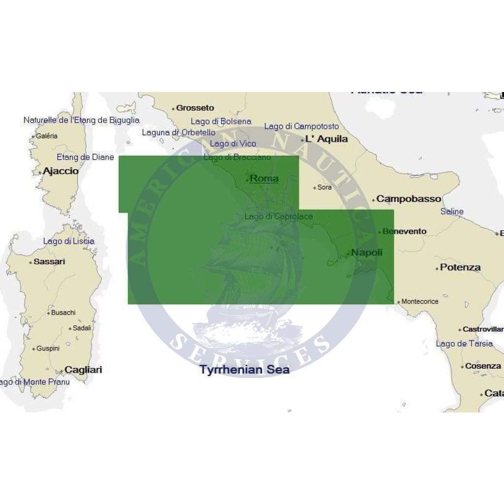 C-Map Max Chart EM-M052: Civitavecchia To Acciaroli (Update)