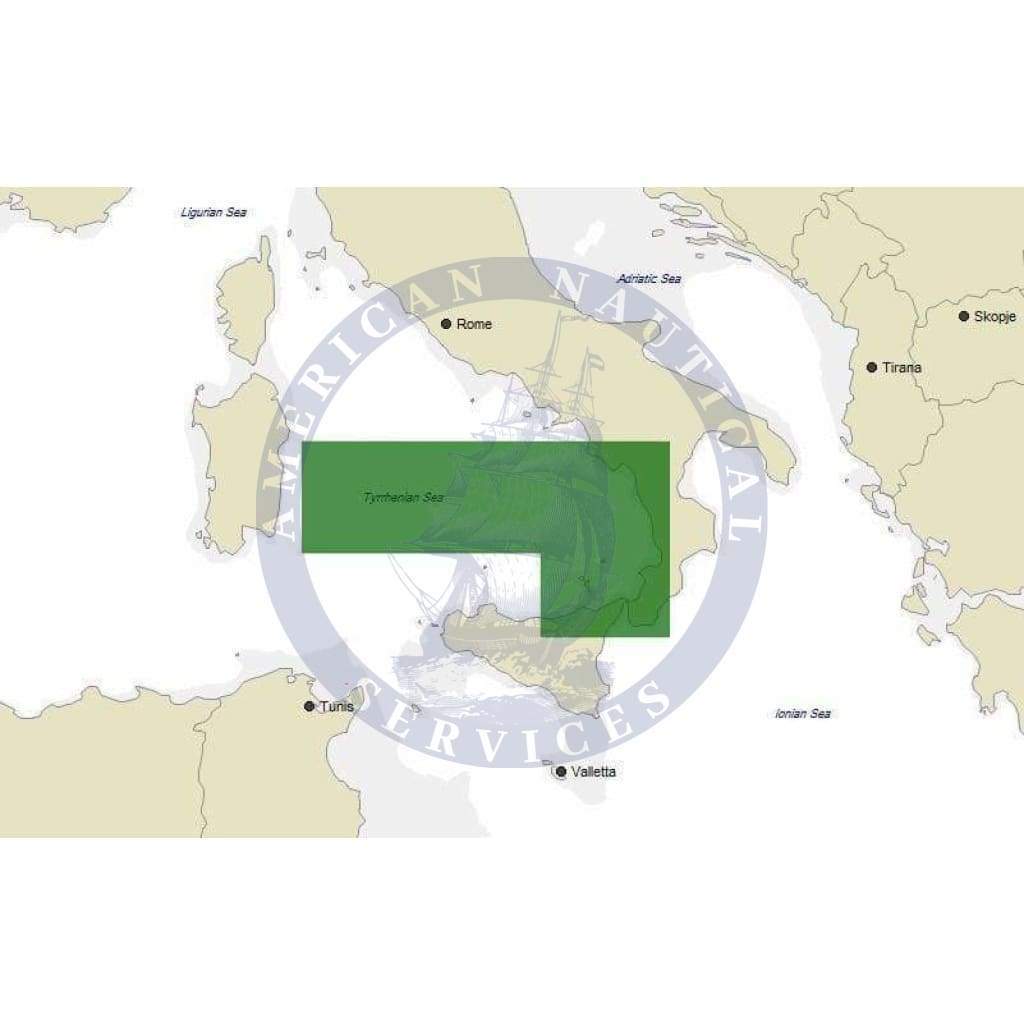 C-Map Max Chart EM-M053: Punta Licosa To Isole Eolie