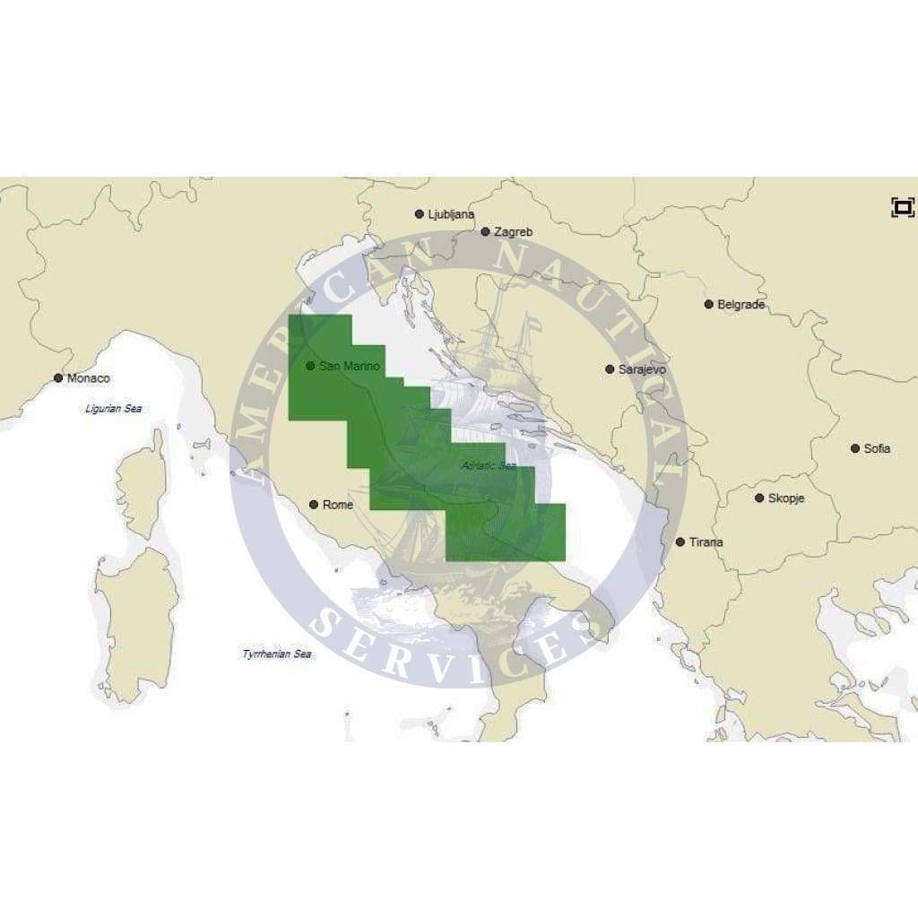 C-Map Max Chart EM-M061: Bari To Ravenna (Update)