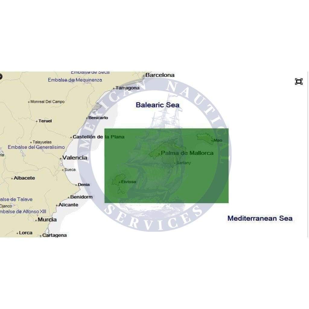 C-Map Max Chart EM-M067: Balearic Islands (Update)