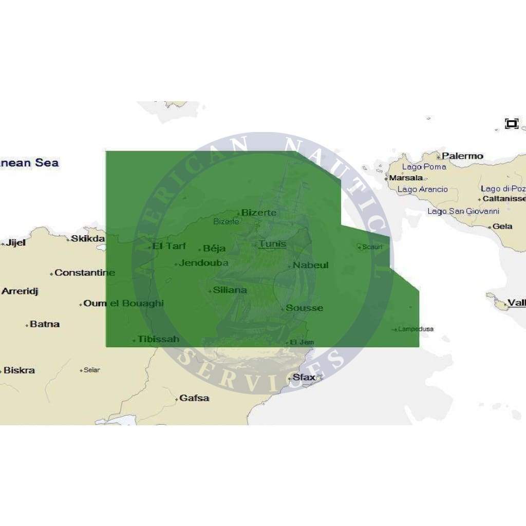 C-Map Max Chart EM-M080: Northern Tunisia (Update)