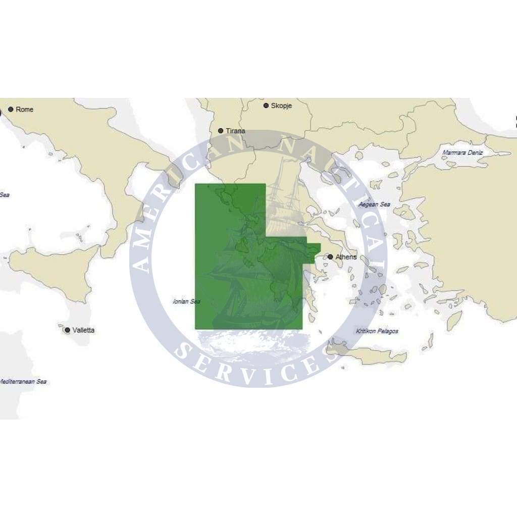 C-Map Max Chart EM-M084: Greece West Coasts