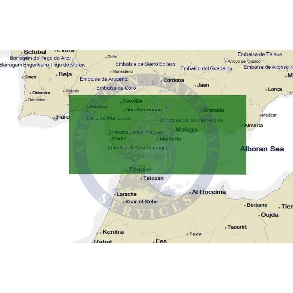 C-Map Max Chart EM-M126: Gibraltar