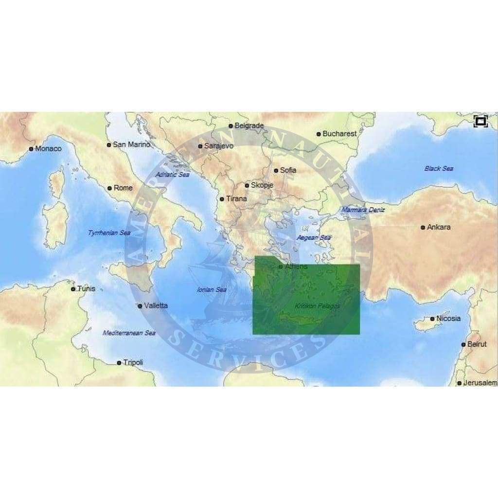 C-Map Max Chart EM-M130: South Aegean Sea (Update)