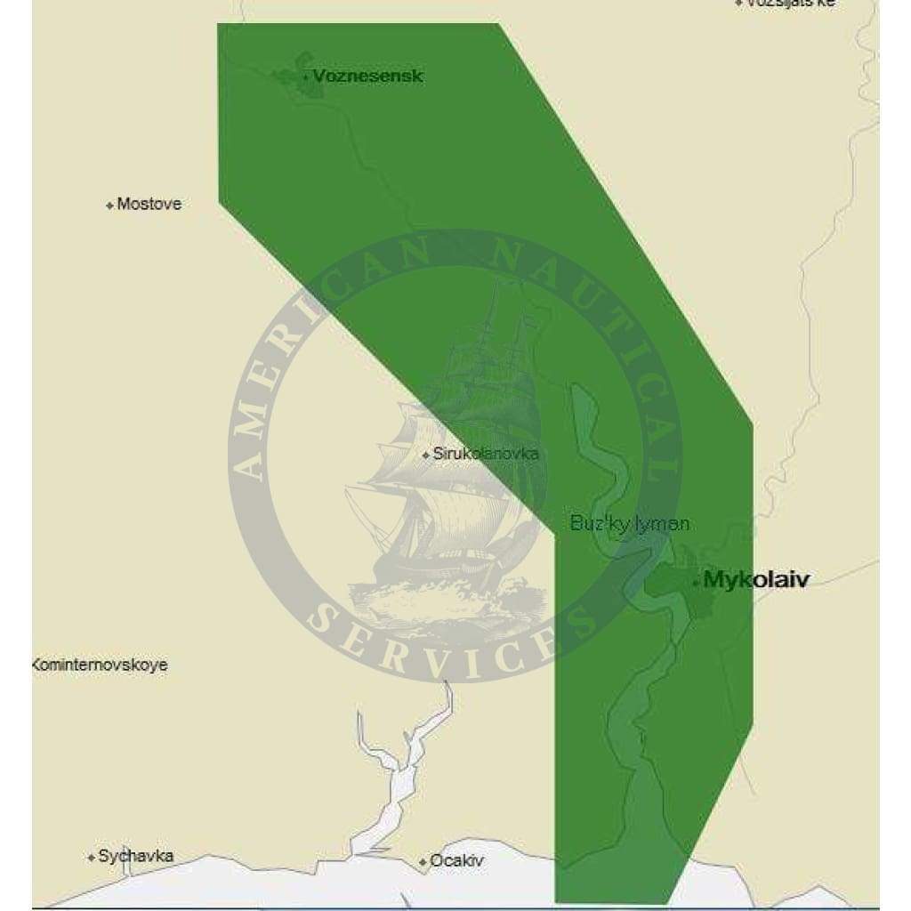 C-Map Max Chart EM-M154: Pivdennyi Buh River (Update)