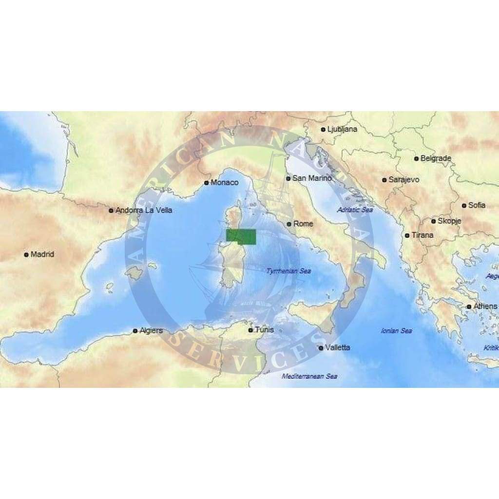 C-Map Max Chart EM-M913: Sardinia North: Costa Smeralda (Update)