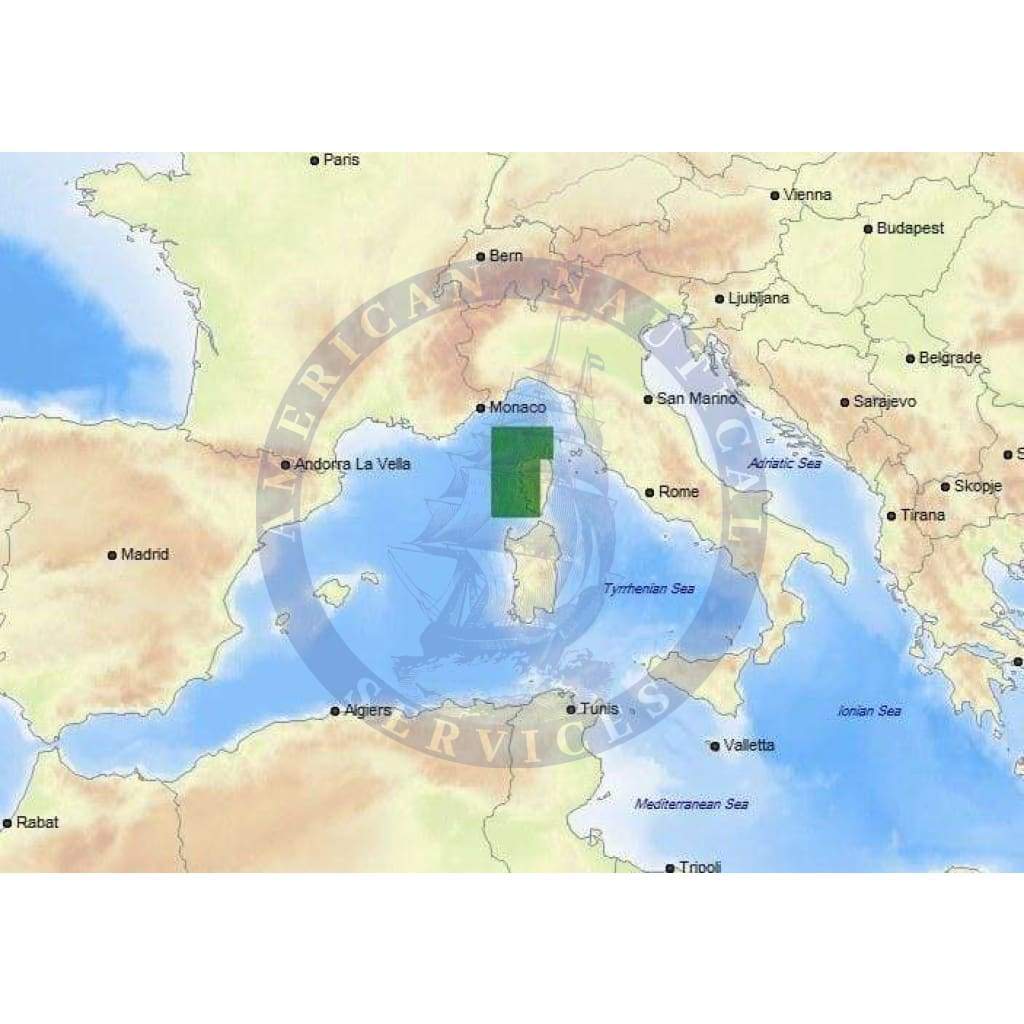 C-Map Max Chart EM-M915: Corsica West