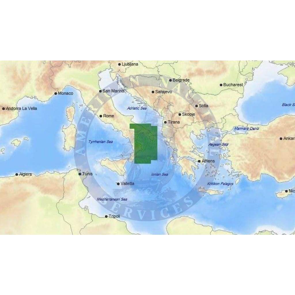 C-Map Max Chart EM-M960: Roccella Ionica To Bari (Update)