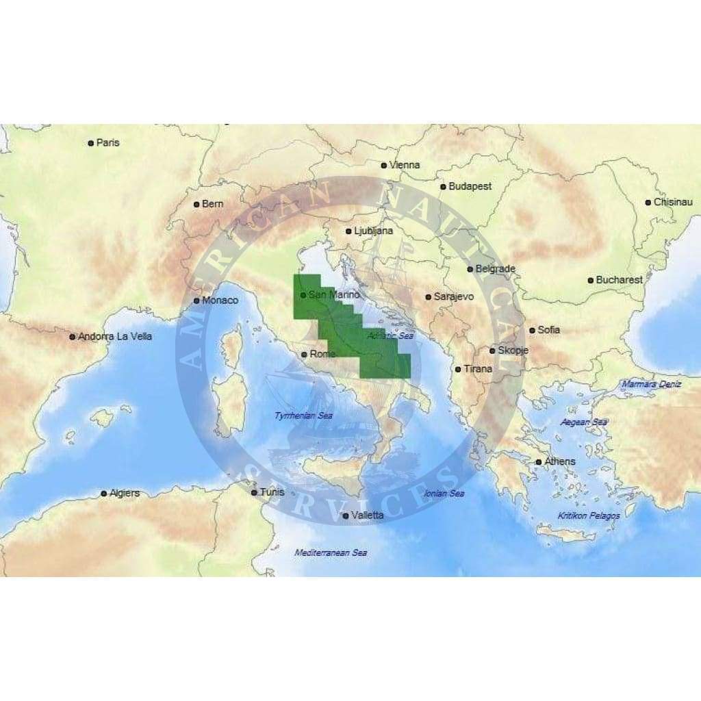 C-Map Max Chart EM-M961: Bari To Ravenna (Update)