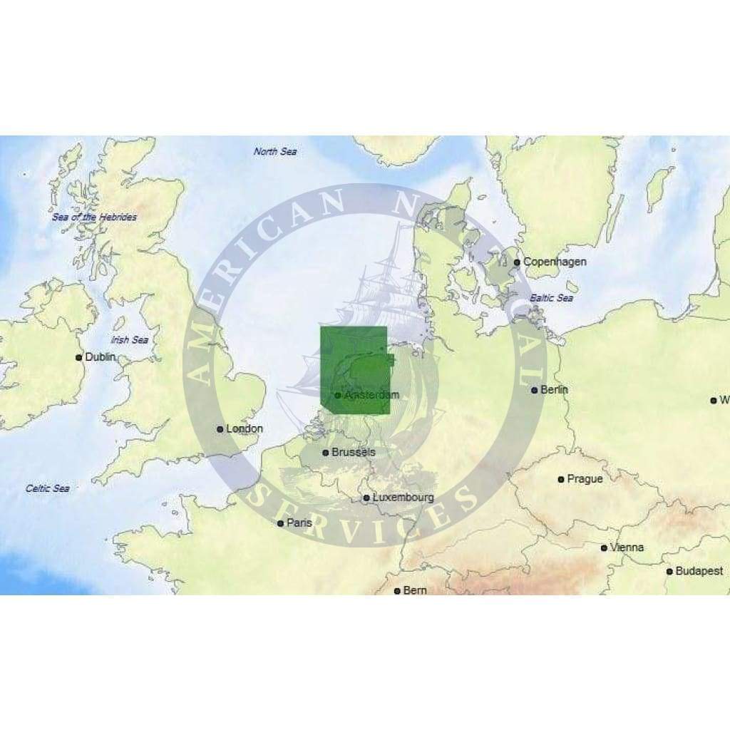 C-Map Max Chart EN-M062: Netherlands North: Emden, Scheveningen (Update)