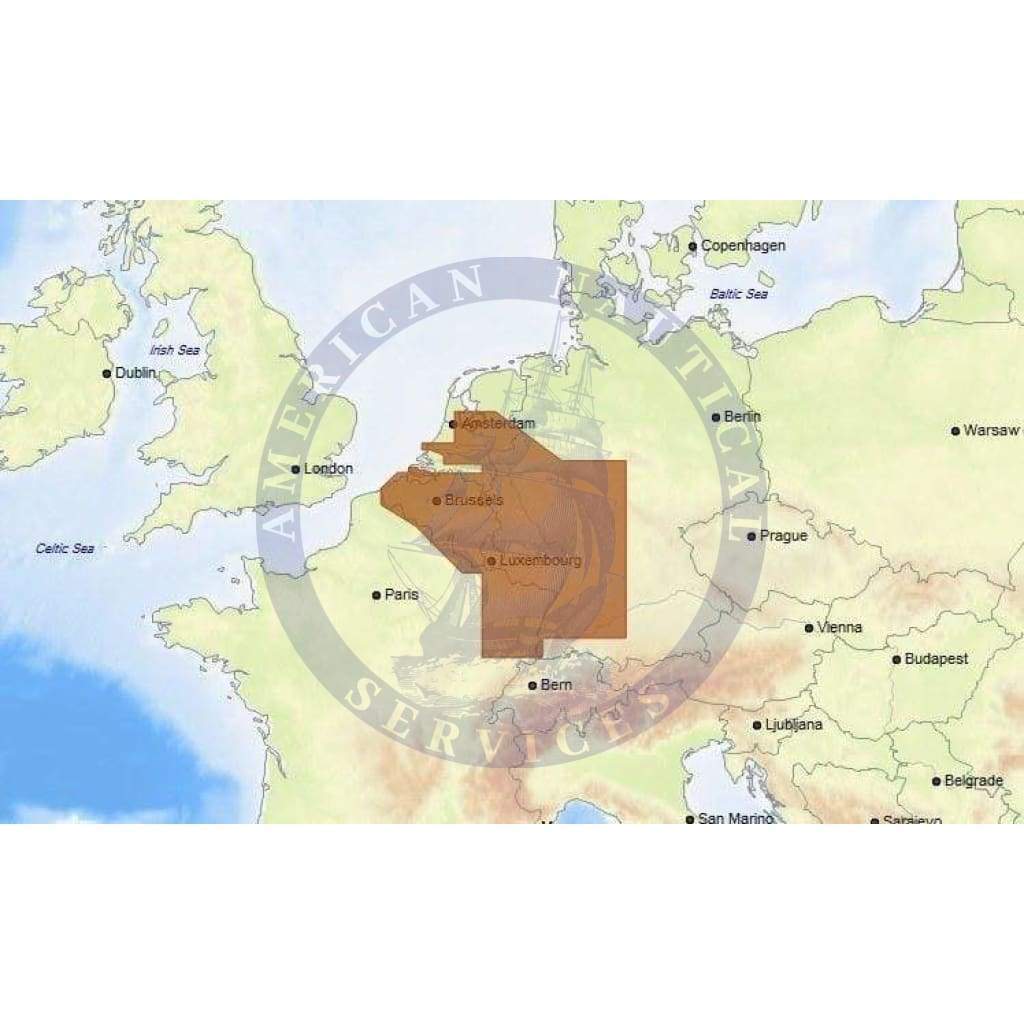 C-Map Max Chart EN-M076: Belgium Inland And River Rhein