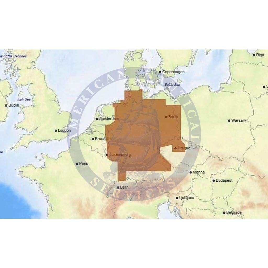 C-Map Max Chart EN-M080: Germany Inland