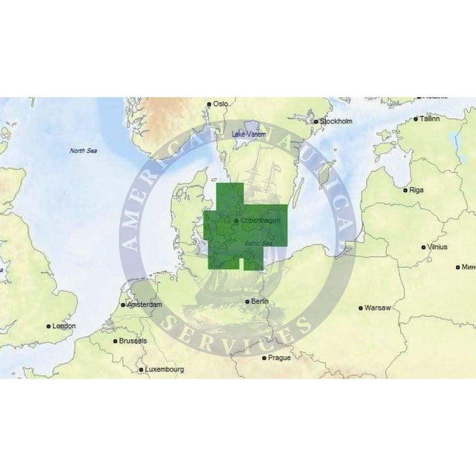 C-Map Max Chart EN-M109: Kullen To Malmoe And Sjealland