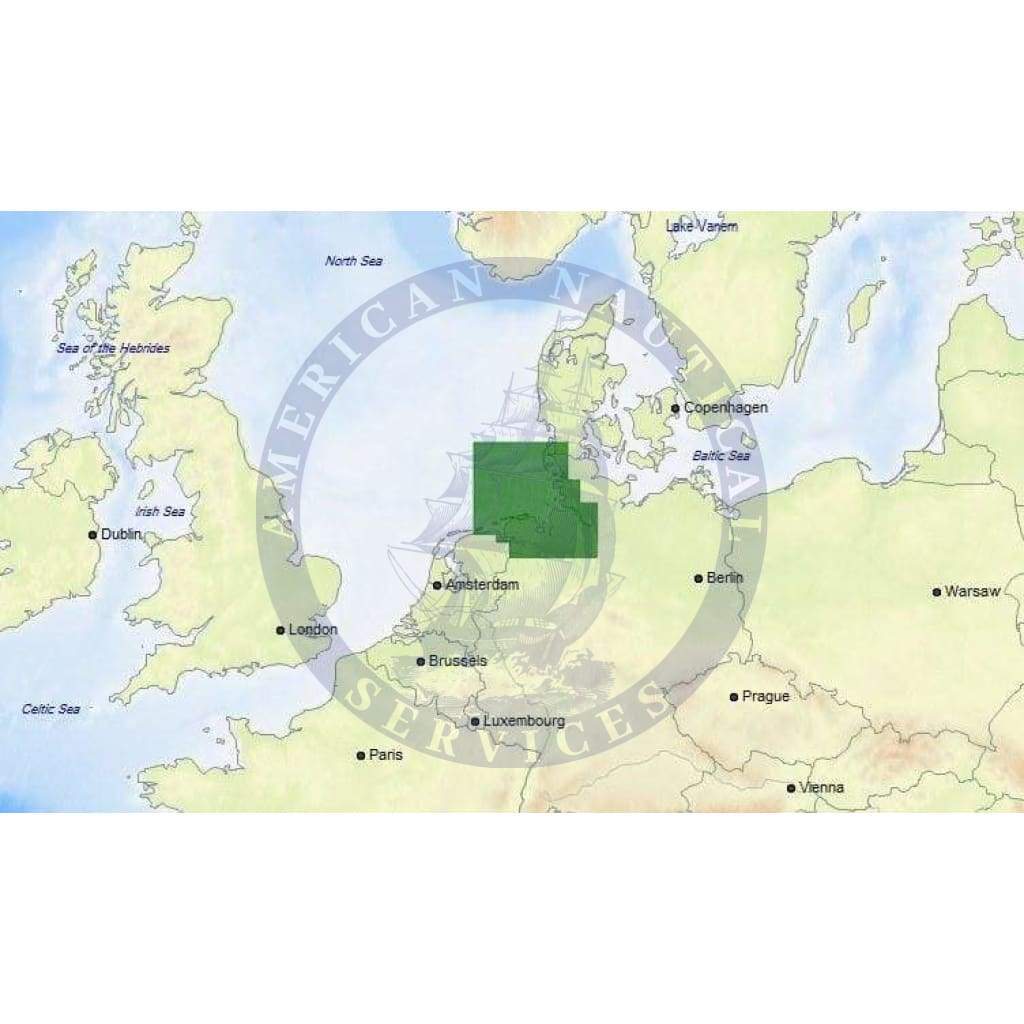 C-Map Max Chart EN-M162: Eemshaven To Sylt (Updated)