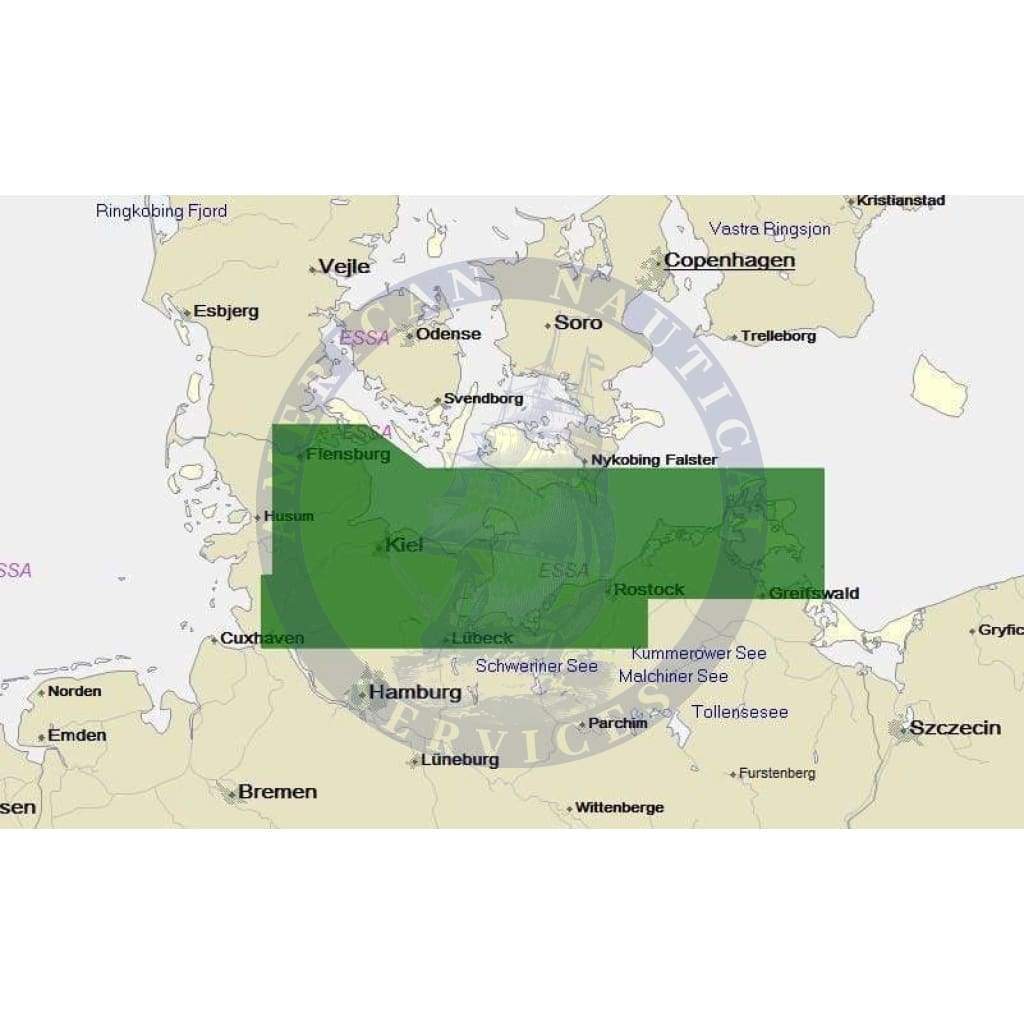 C-Map Max Chart EN-M163: Flensburg To Ruegen