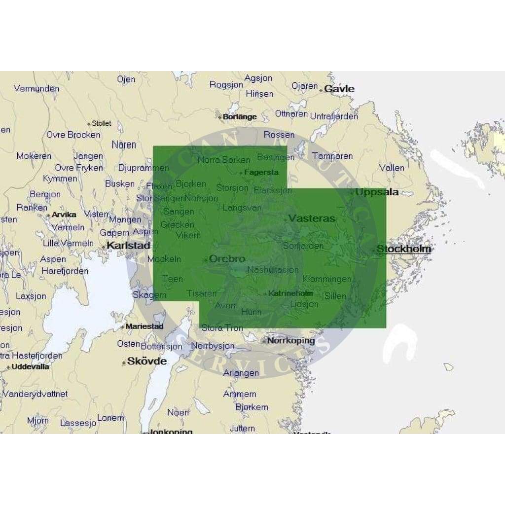 C-Map Max Chart EN-M268: Stockholm To Orebro (Update)