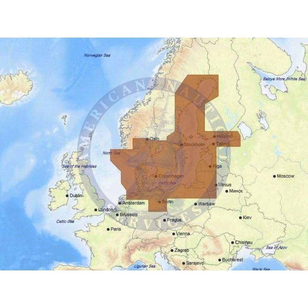 C-Map Max Chart EN-M299: Baltic Sea And Denmark