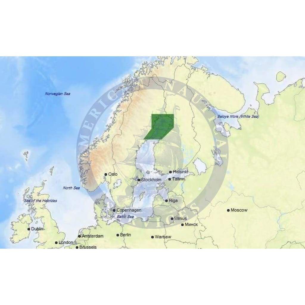 C-Map Max Chart EN-M340: Hoernefors To Torsoen (Update)