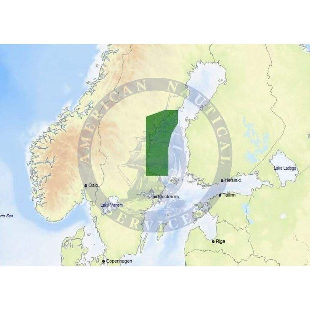 C-Map Max Chart EN-M341: Oerskaer To Hoernefors (Update)
