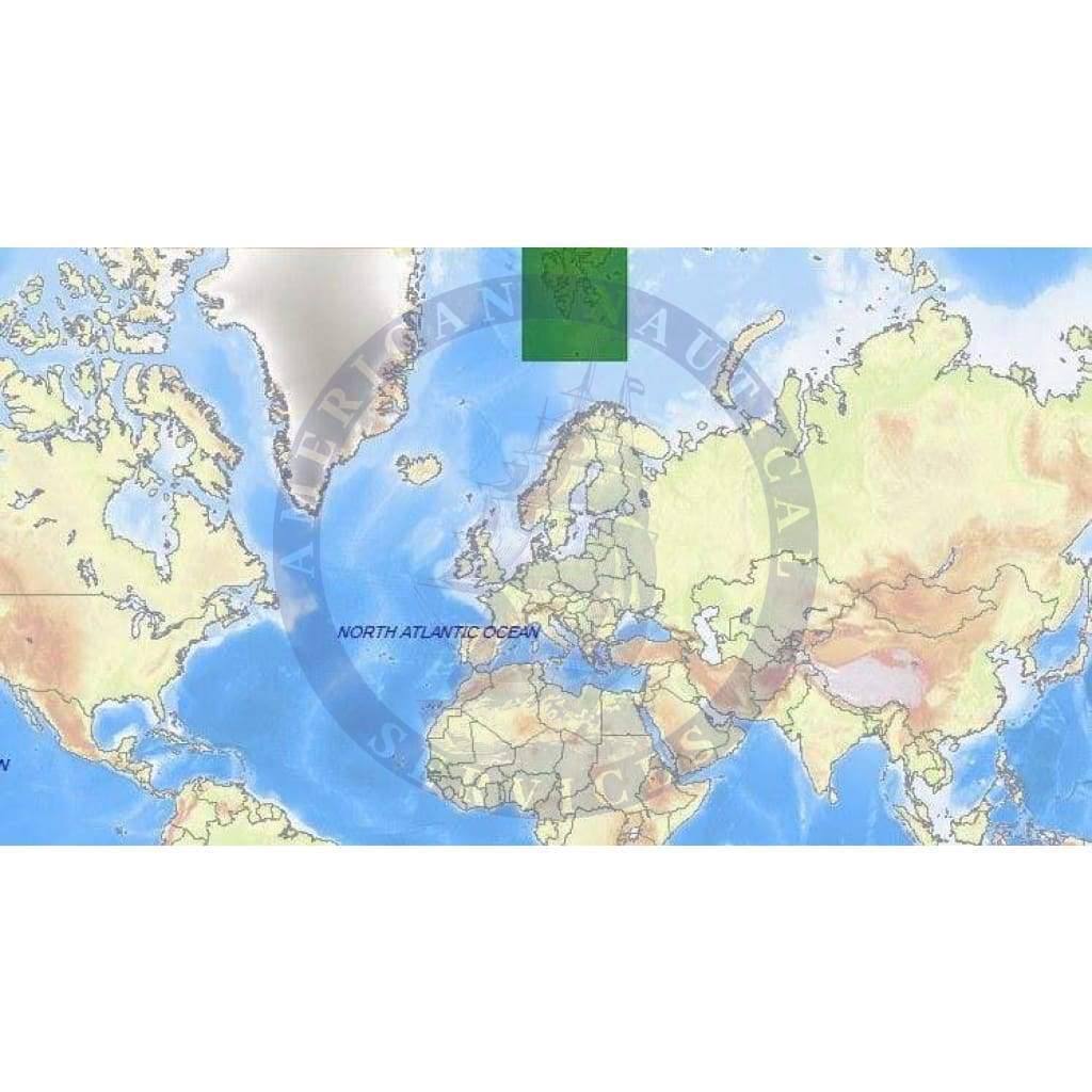 C-Map Max Chart EN-M598: Svalbard Islands