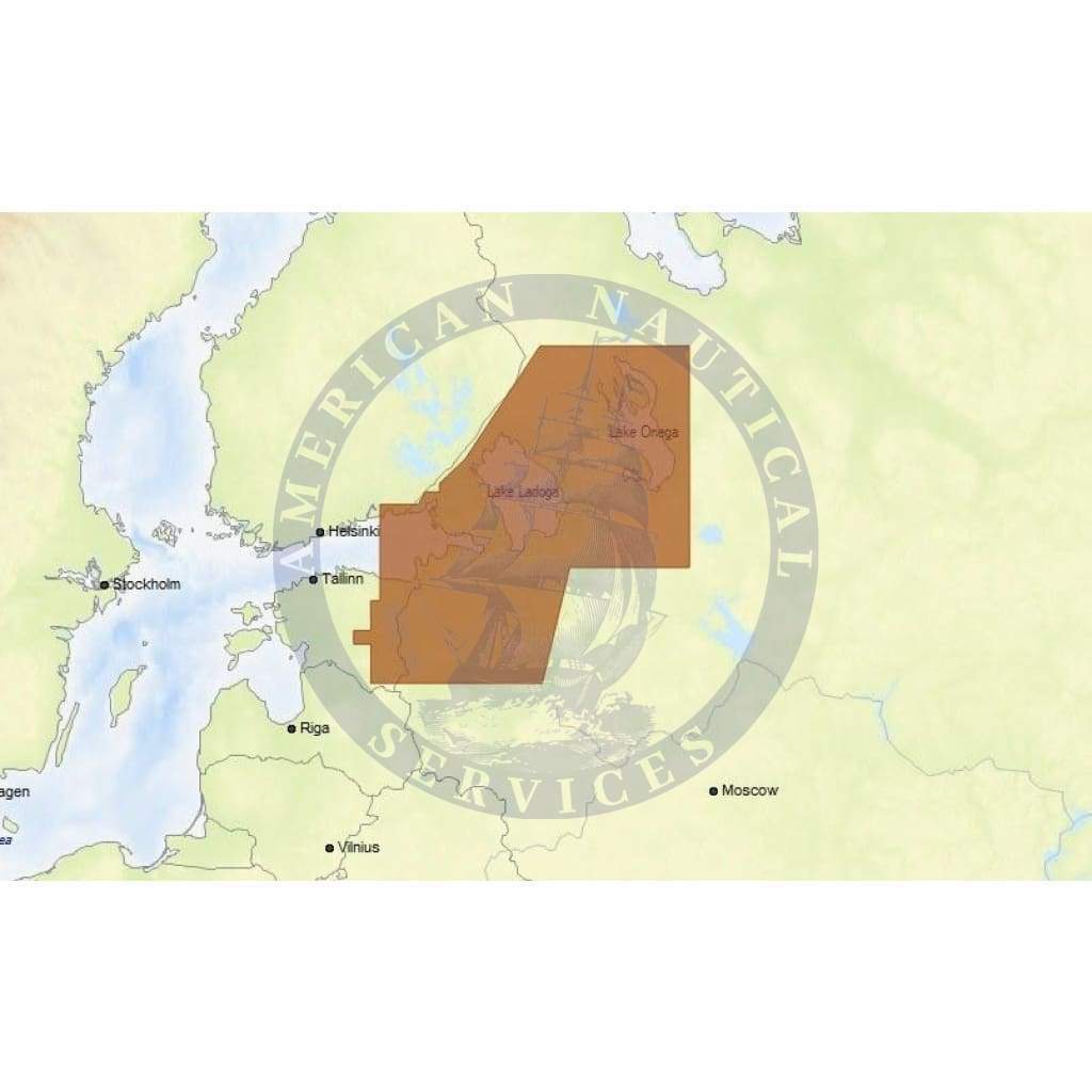 C-Map Max Chart EN-M604: Russian Lakes (Update)
