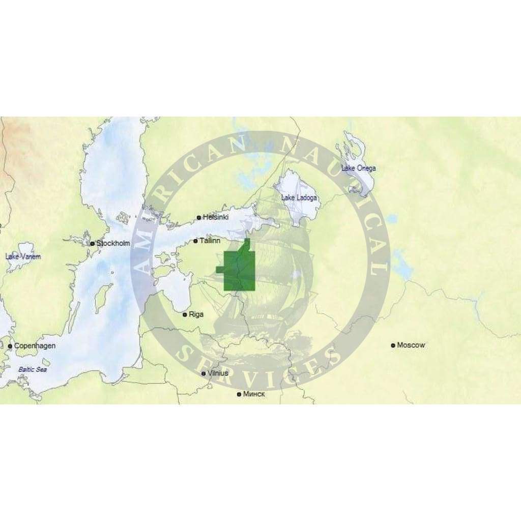 C-Map Max Chart EN-M607: Chudskoye-Pskovskoe (Peipus-Pskov)Lakes (Update)