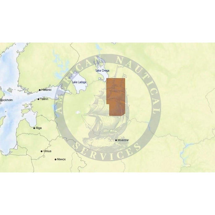 C-Map Max Chart EN-M608: Volgo Baltic Channel