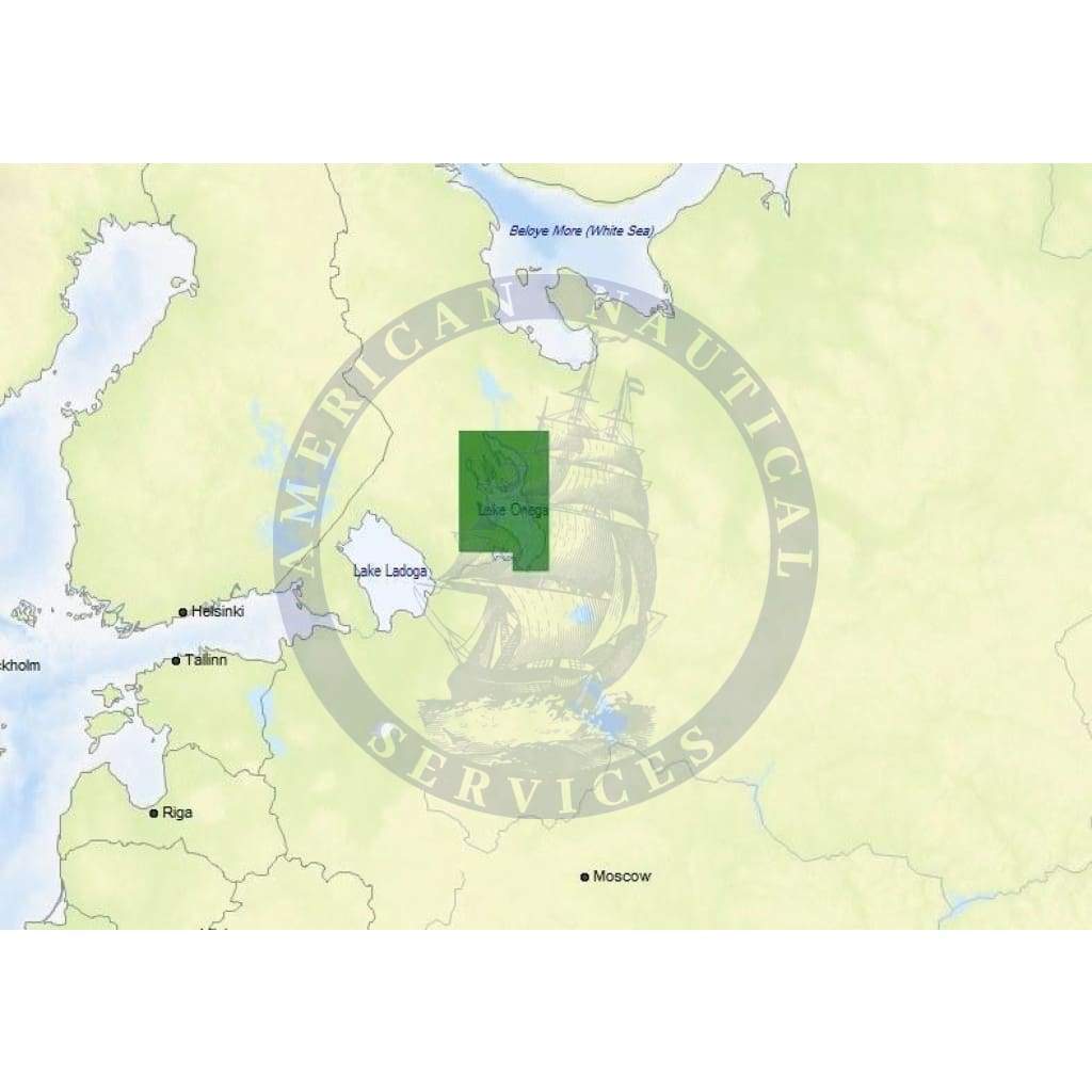C-Map Max Chart EN-M611: Onezhskoe Lake