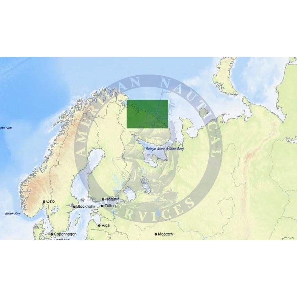 C-Map Max Chart EN-M630: Pechenga - Lumbovskiy Gulf