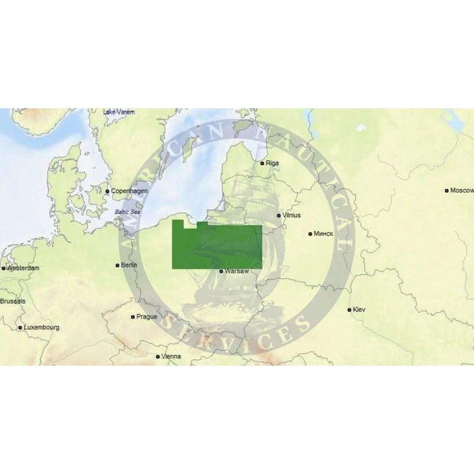 C-Map Max Chart EN-M802: Polish Inland Waters
