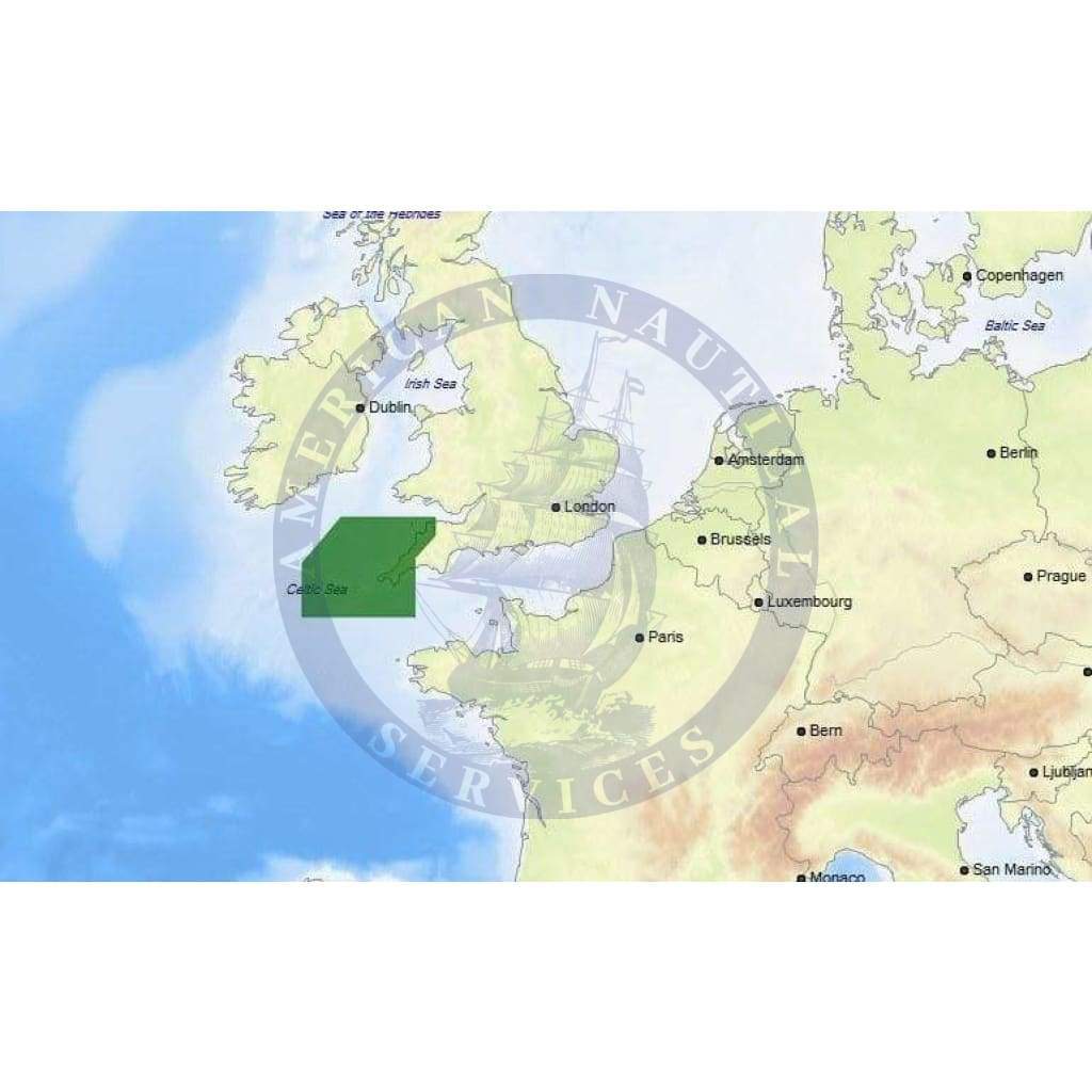 C-Map Max Chart EW-M017: Falmouth To Lundy Island