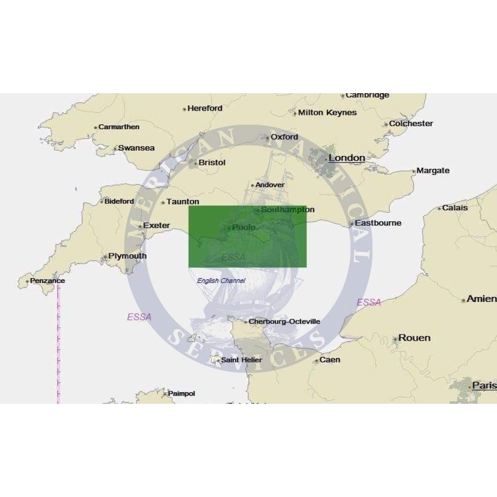 C-Map Max Chart EW-M018: English Channel Central