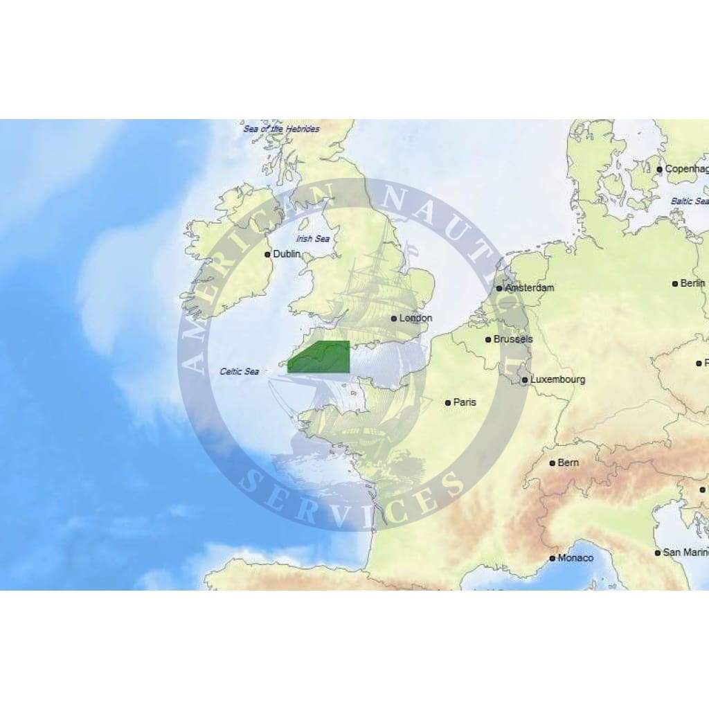 C-Map Max Chart EW-M019: English Channel Western (Update)