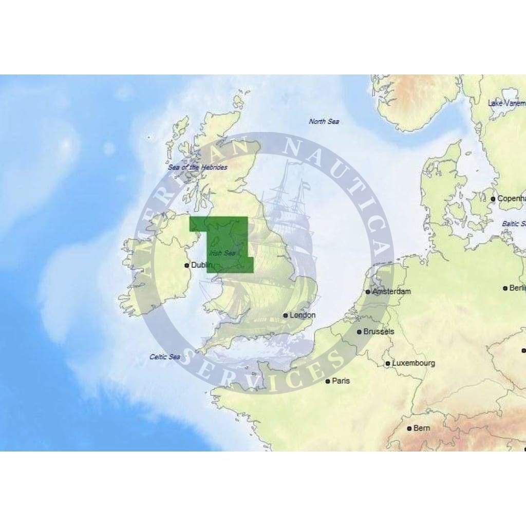 C-Map Max Chart EW-M022: Irish Sea