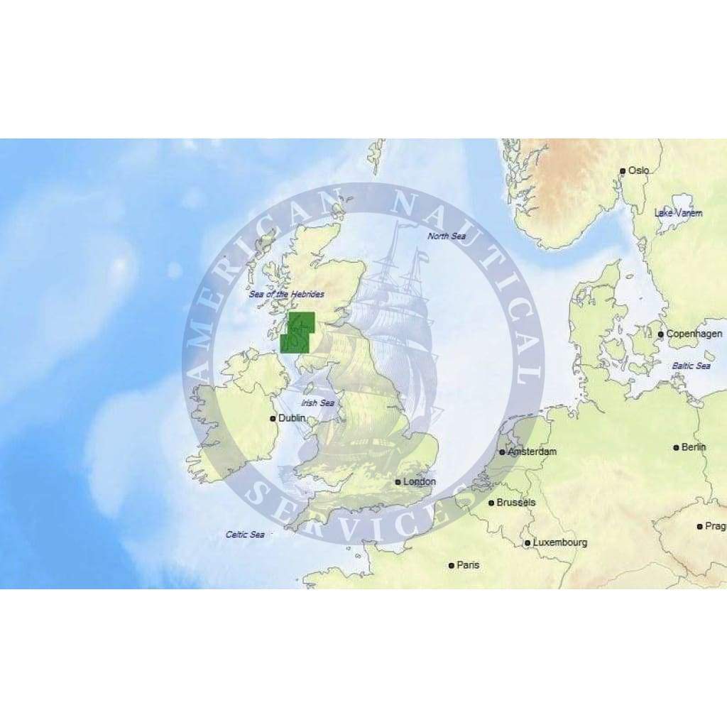 C-Map Max Chart EW-M023: Firth Of Clyde (Update)