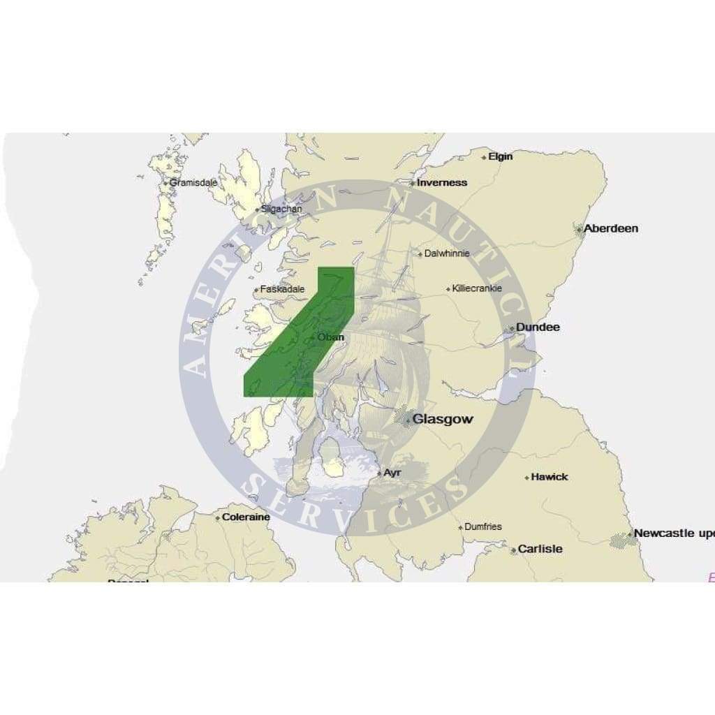 C-Map Max Chart EW-M025: Loch Crinan To Loch Linnhe (Update)